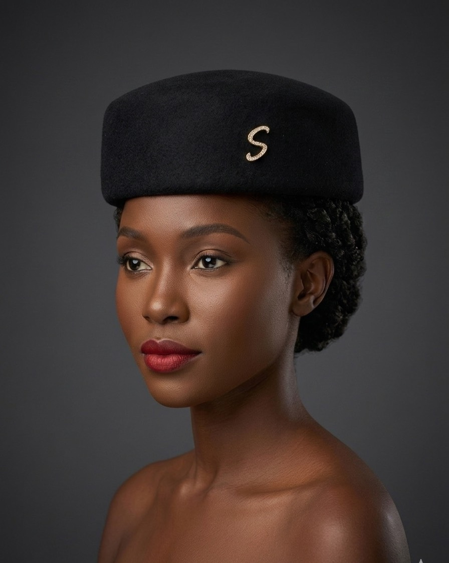 Sara Pillbox Hat — Camel